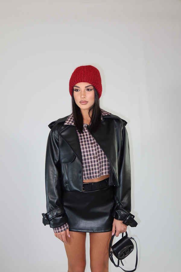 Biker Crop 8750